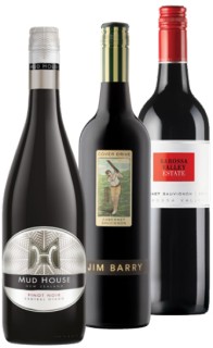 Mud+House+Central+Otago+Pinot+Noir%2C+Jim+Barry+Range+or+Barossa+Valley+Estate+Range+750ml