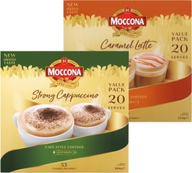 Moccona-Coffee-Sachets-20-Pack on sale