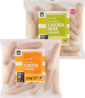 Woolworths+Precooked+Sausages+1kg