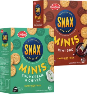 Griffins-Snax-Minis-135g on sale