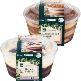 Woolworths-Caramelised-Biscuit-Trifle-12kg-or-Classic-Berry-Trifle-12kg on sale