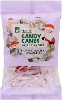 Woolworths+Assorted+Candy+Canes+30+Pack