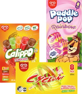 Streets+Cyclone%2C+Calippo%2C+Paddle+Pop+or+Splice+5-10+Pack