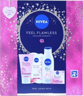 Nivea+Feel+Flawless+Gift+Set+5+Pack