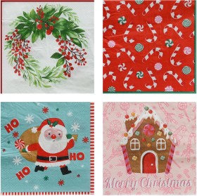 Christmas-Napkins on sale