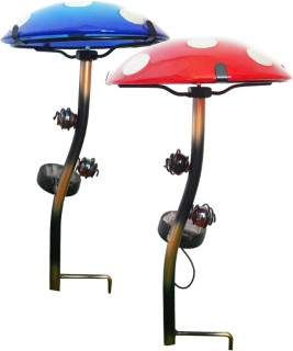 Solar+Living+Solar+Mushroom+Stake+Light+39cm
