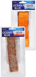 Ocean-Blue-Hot-Smoked-Salmon-160g on sale