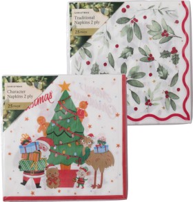 Christmas+Napkins+25+Pack