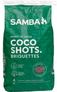 Samba-Coco-Shots-Briquettes-4kg on sale