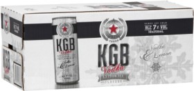 KGB-Vodka-Lemon-Ice-7-18-x-250ml-Cans on sale