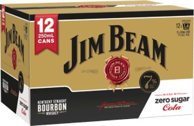 Jim-Beam-Gold-7-Zero-12-x-250ml-Cans on sale