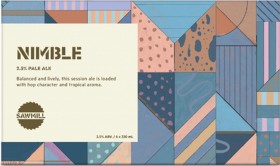 Sawmill-Nimble-25-Pale-Ale-6-x-330ml-Cans on sale