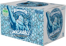 Behemoth-Smashable-Low-Carb-Pale-Ale-or-Hopped-Up-On-Pils-6-x-330ml-Cans on sale