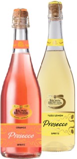 Brown-Brothers-Yuzu-Lemon-or-Orange-Prosecco-Spritz-750ml on sale