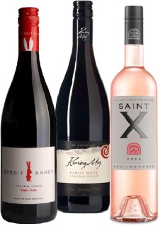 Rabbit-Ranch-Central-Otago-Pinot-Noir-Mt-Difficulty-Roaring-Meg-Central-Otago-Pinot-Noir-or-Saint-X-Ros-750ml on sale