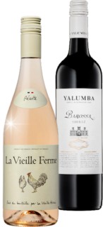 Yalumba-Samuels-Collection-Range-or-La-Vieille-Ferme-Ros-or-Rogue-750ml on sale