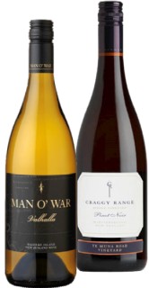 Man-OWar-Valhalla-Chardonnay-or-Craggy-Range-Te-Muna-Road-Pinot-Noir-750ml on sale