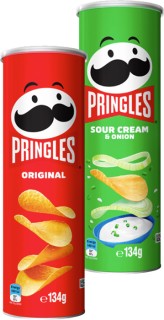 Pringles+Potato+Chips+118-134g
