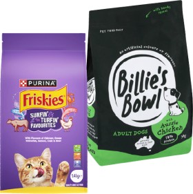 Friskies+Cat+Food+2.5kg+or+Billie%26rsquo%3Bs+Bowl+Dog+Food+3kg