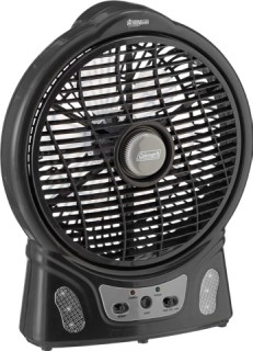 Coleman-20cm-Rechargeable-Camping-Fan-With-LED-Light on sale