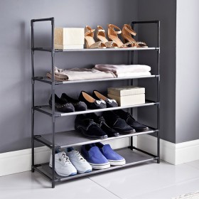 Spaceways+5+Tier+Shoe+Rack