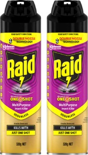 Raid-Double-Nozzle-Multipurpose-Fly-Spray-320g on sale