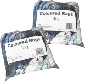 Coloured-Rags-1kg on sale