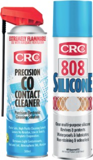 CRC-CO-Contact-Cleaner-808-Silicone-500mL-Combo on sale