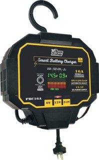 Power-Train-6V12V24V-16A-7-Stage-Battery-Charger on sale