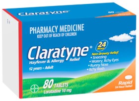Claratyne-80-Tablets on sale