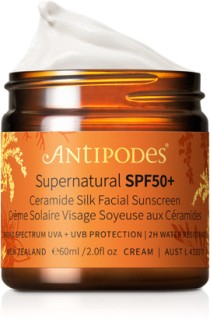Antipodes+Supernatural+SPF50%2B+Ceramide+Silk+Facial+Sunscreen+60ml