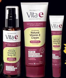 Plunketts-Vita-E-Range on sale
