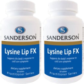 Sanderson+Lysine+Lip+FX+60+Tablets