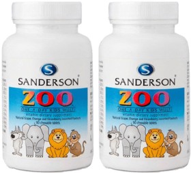 Sanderson-Zoo-Kids-Multi-Chewables-90-Tablets on sale
