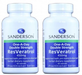 Sanderson+Double+Strength+Resveratrol+Dietary+Supplement+60+Capsules