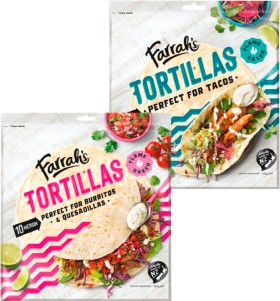 Farrahs-Burrito-Tortilla-8-12-Pack on sale