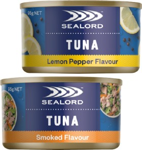Sealord+Flavoured+Tuna+85-95g