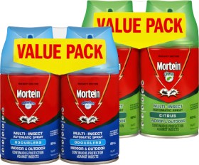 Mortein-Automatic-Spray-System-Refill-2x154g on sale
