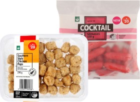 Woolworths-Cocktail-500g-Frankfurters-500g-or-Southern-Style-Chicken-Pops-270g on sale