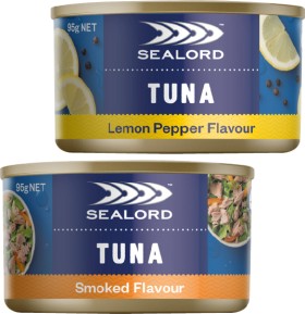 Sealord+Flavoured+Tuna+85-95g