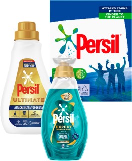 Persil+Laundry+Powder+2kg%2C+Persil+Ultimate+Laundry+Liquid+1L+or+Persil+Quick+Wash+1.18L