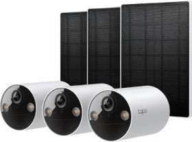 Tapo+C410+Solar-Powered+Security+Camera+Kit+%283-Pack%29