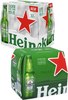 Heineken-or-Heineken-Silver-12-x-330ml-BottlesCans on sale