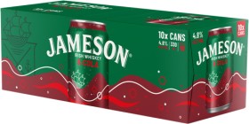 Jameson-Cola-or-Dry-Lime-48-10-x-330ml375ml-Cans on sale