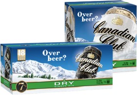 Canadian-Club-Premium-Dry-7-18-x-250ml-Cans-or-Canadian-Club-Dry-48-18-x-330ml-Cans on sale