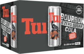 Tui-Bourbon-Cola-Zero-Sugar-7-12-x-250ml-Cans on sale