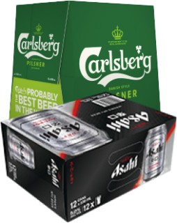 Asahi-Super-Dry-12-x-330ml-Cans-or-Carlsberg-Pilsner-12-x-330ml-Bottles on sale