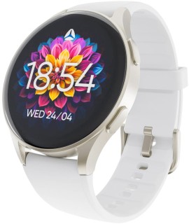 Ryze-Gene-Smart-Watch-White-with-Mint-Band on sale