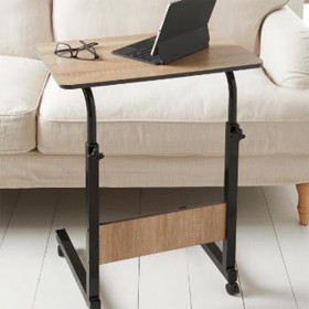 Michigan-Adjustable-Laptop-Table-with-Wheels on sale