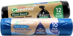 Multix-Greener-Plant-Based-Garbage-Bags-56L-1012-Pack on sale